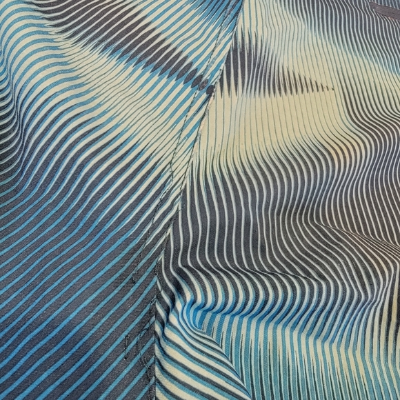 Nike Vapor Swim Trunks Board Shorts Size 34 Aqua Blue & Orange - Picture 10 of 13